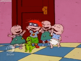 90s Excited animated GIF