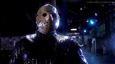 Image result for make gifs motion images of friday the 13th jason going wild