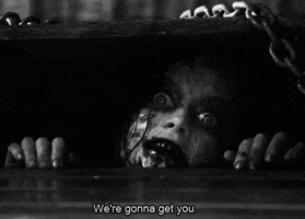 Evil Dead Horror Movie animated GIF