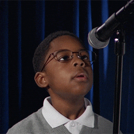 kids, kid, singing, sing, mic drop, perform Gif For Fun ...