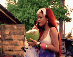 Coconut Drink animated GIF