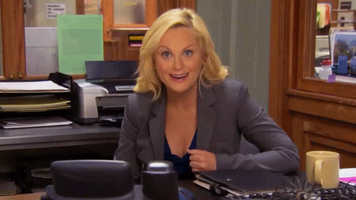 Leslie Knope Parks and Recreation gif