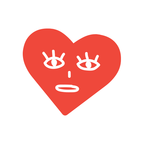 heart wink Sticker by Chatbooks