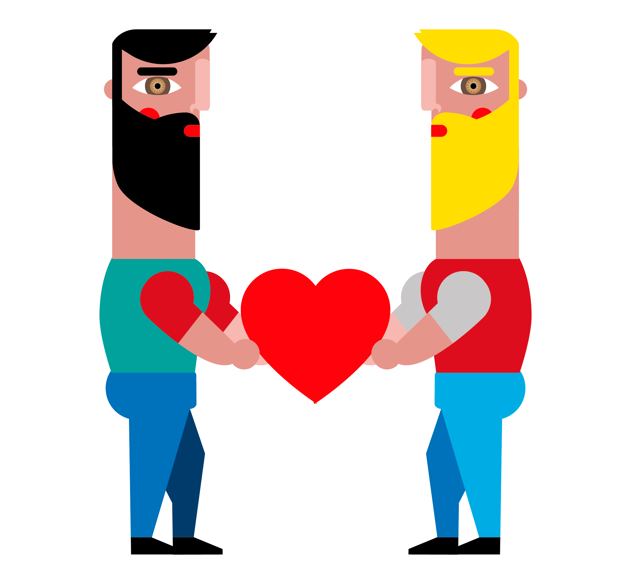 Gay Love Sticker By Xoan Viqueira For IOS Android GIPHY