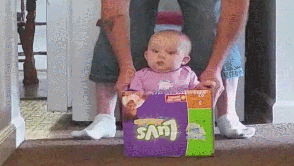 New trending GIF tagged reaction funny baby eyes… | Trending Gifs