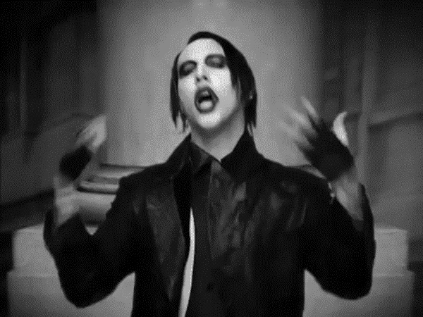 marilyn manson dark gif
