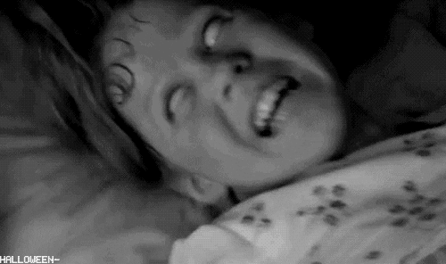 the exorcist horror gif - find & share on giphy