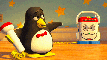 Penguin Swag animated GIF