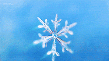 Beautiful Snow animated GIF