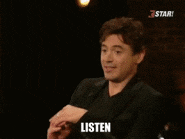 Acting Listen animated GIF