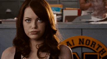 Annoyed Easy A animated GIF