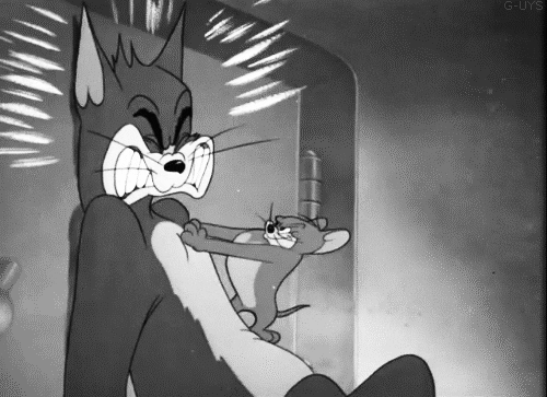 Angry Tom And Jerry GIF - Find & Share on GIPHY