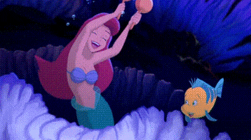 Ariel Excited animated GIF