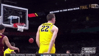 michigan wolverines basketball gif by ncaa march madness