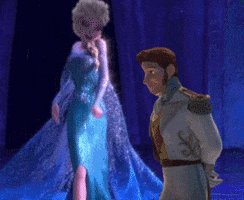 Elsa Frozen animated GIF