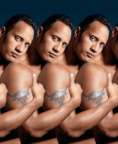 New trending GIF tagged what the rock dwayne…