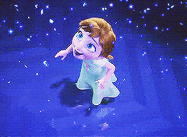 Crying Frozen animated GIF