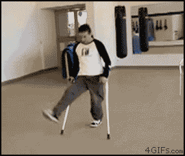 Broke Leg Gifs Find Share On Giphy