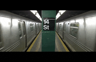 New York City Subway animated GIF