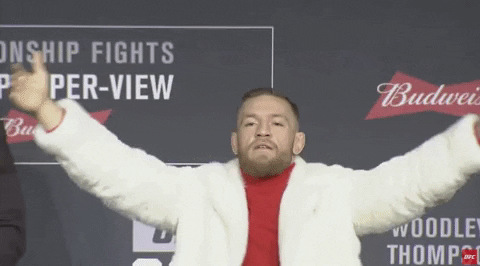 Image result for crazy press conference gif