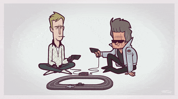 funny art ryan gosling cartoon car quentin tarantino drive race fan art death proof kurt russell frank macchia stuntman mike the driver