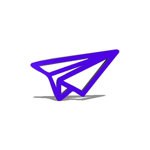 Paper Airplane Flying Gif