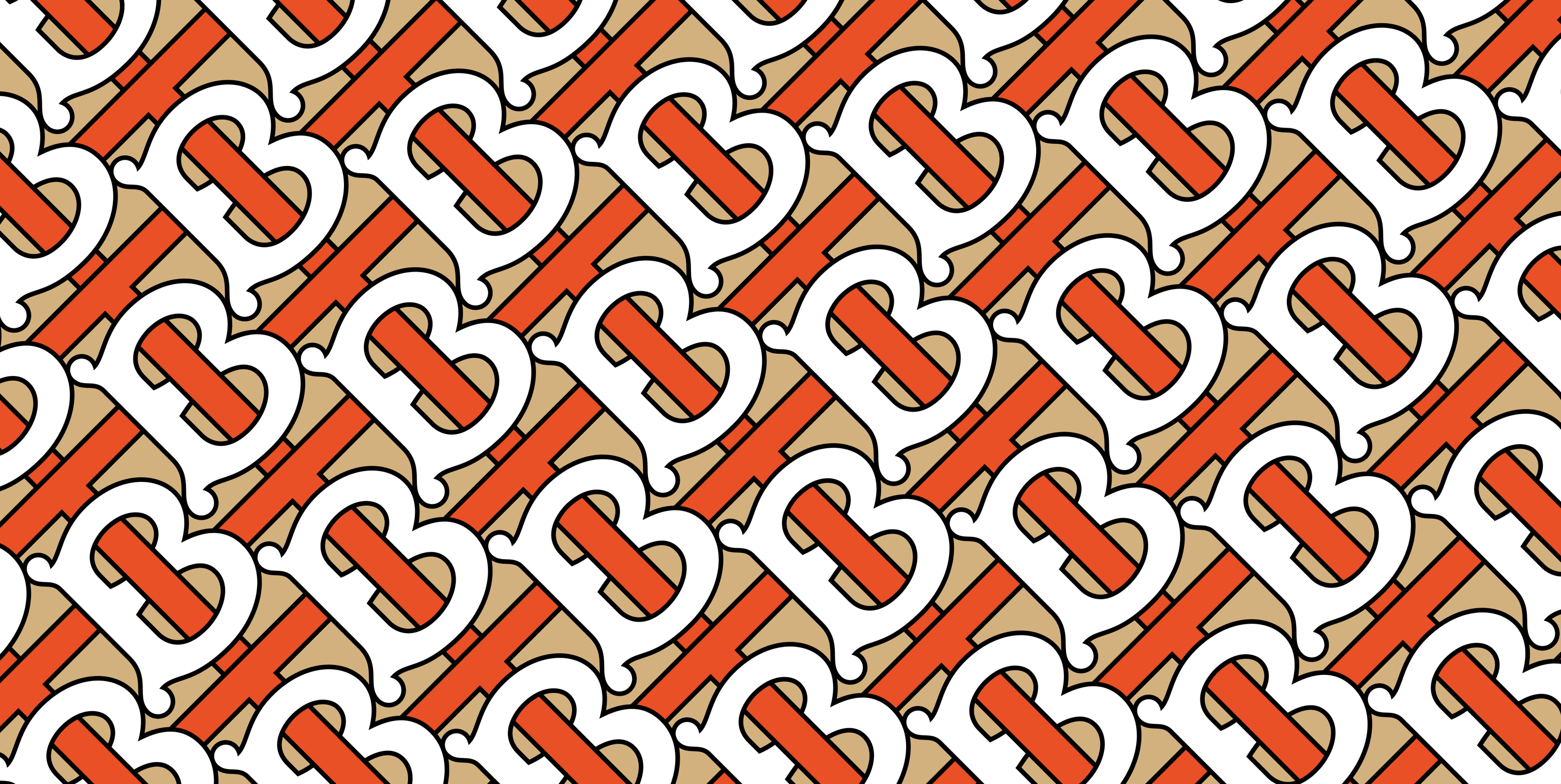 Giphy banner for @burberry