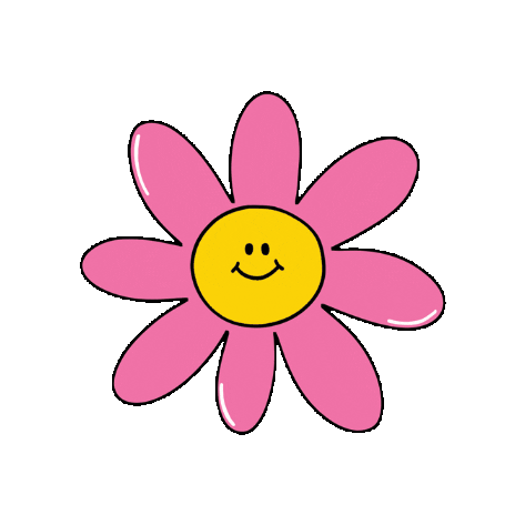Happy Flower Sticker by SHINSEGAE