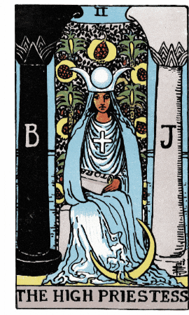 High Priestess Major Arcana GIF by Luna y el Tarot