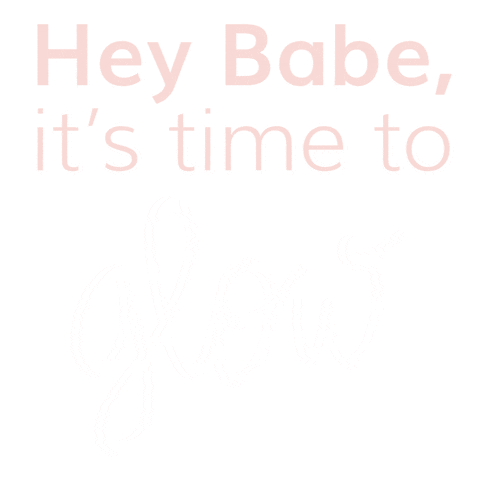 Skincare Glow Sticker by eggosi