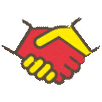 Hands Shake Sticker by Weber