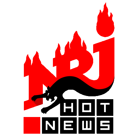 Hot News Logo Sticker by NRJ Hit Music Only