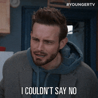 I Couldnt Resist Nico Tortorella GIF by YoungerTV