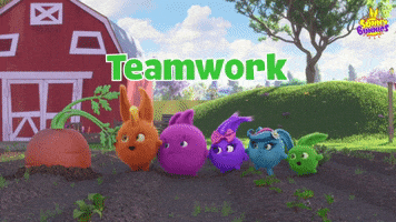 Collaborate Dream Team GIF by Sunny Bunnies
