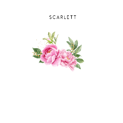 Flower Rose Sticker by Scarlett Whitening