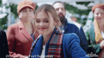 Wreath Miracles Of Christmas GIF by Hallmark Movies & Mysteries