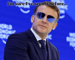 Sunglasses Macron GIF