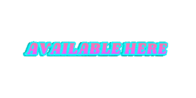 Available Here Sticker