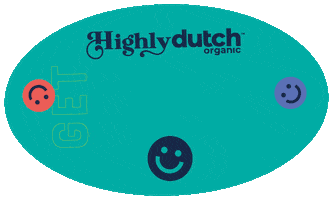 Highly Dutch Organic Sticker