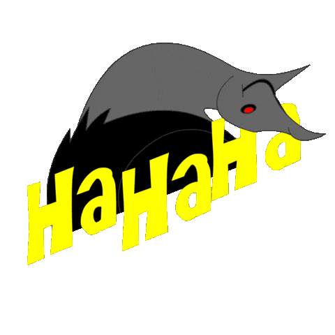 Crow Laughing Sticker by pothounds