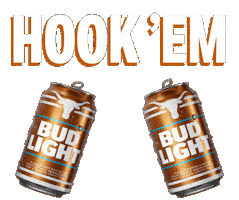 Cheers Texas Sticker by Bud Light