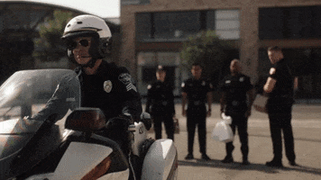 Motorcycle Riding Off GIF by 9-1-1: Lone Star