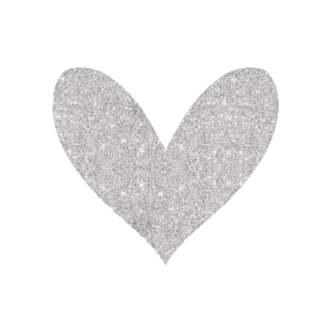 Heart Glitter Sticker