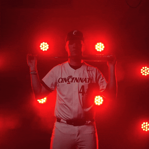 College Baseball GIF by Cincinnati Bearcats