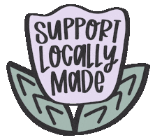 Shop Local Sticker by The Maker's Mind