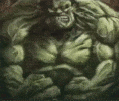 Angry Hulk GIF