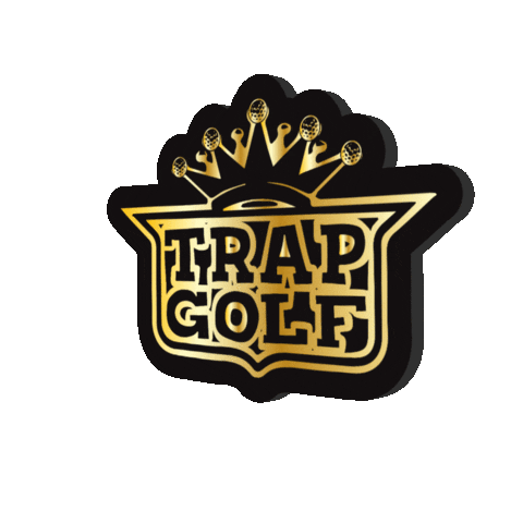 Crown Golfer Sticker by Trap Golf