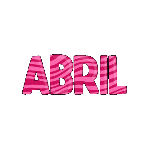 Abril Sticker