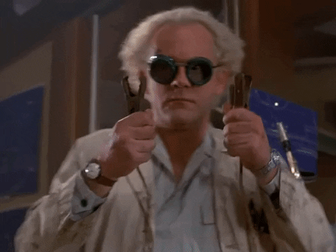 Im Ready Doc Brown GIF by Back to the Future Trilogy - Find & Share on GIPHY