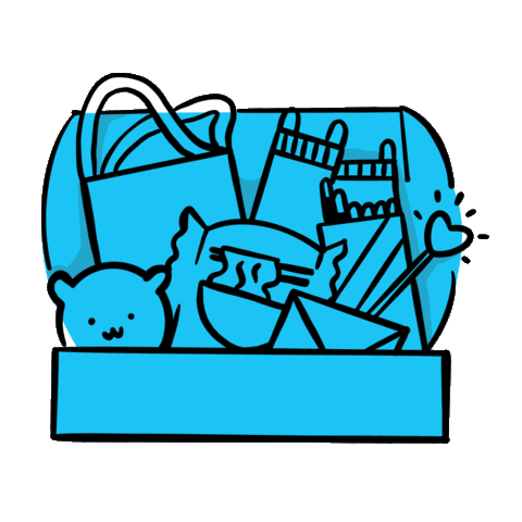 Hello Korea Box Sticker